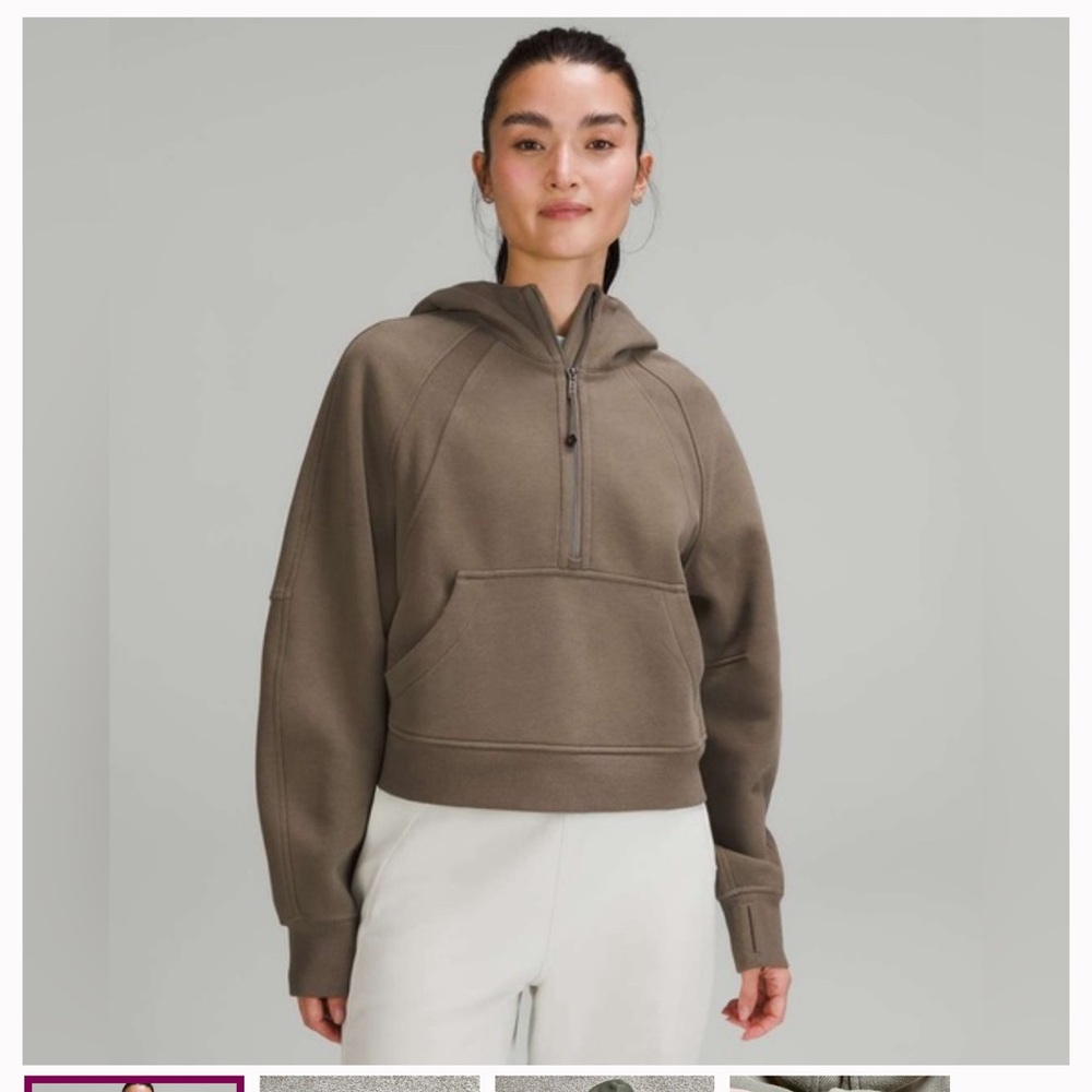 Tan scuba hoodie!